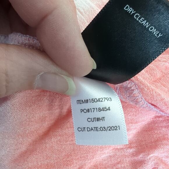 Torrid Gauze Tiered Cami Tie Dye Women's Tank Top 4 4X Beachy Summer Colorful - Picture 7 of 9